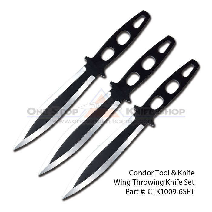 EK Knives Throwing Knife Set (6ct.)